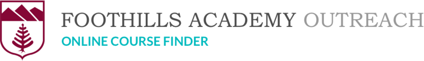 Foothills Academy Society : Online Course Finder