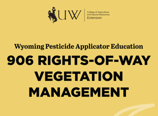 906 Rights Of Way Vegetation Management